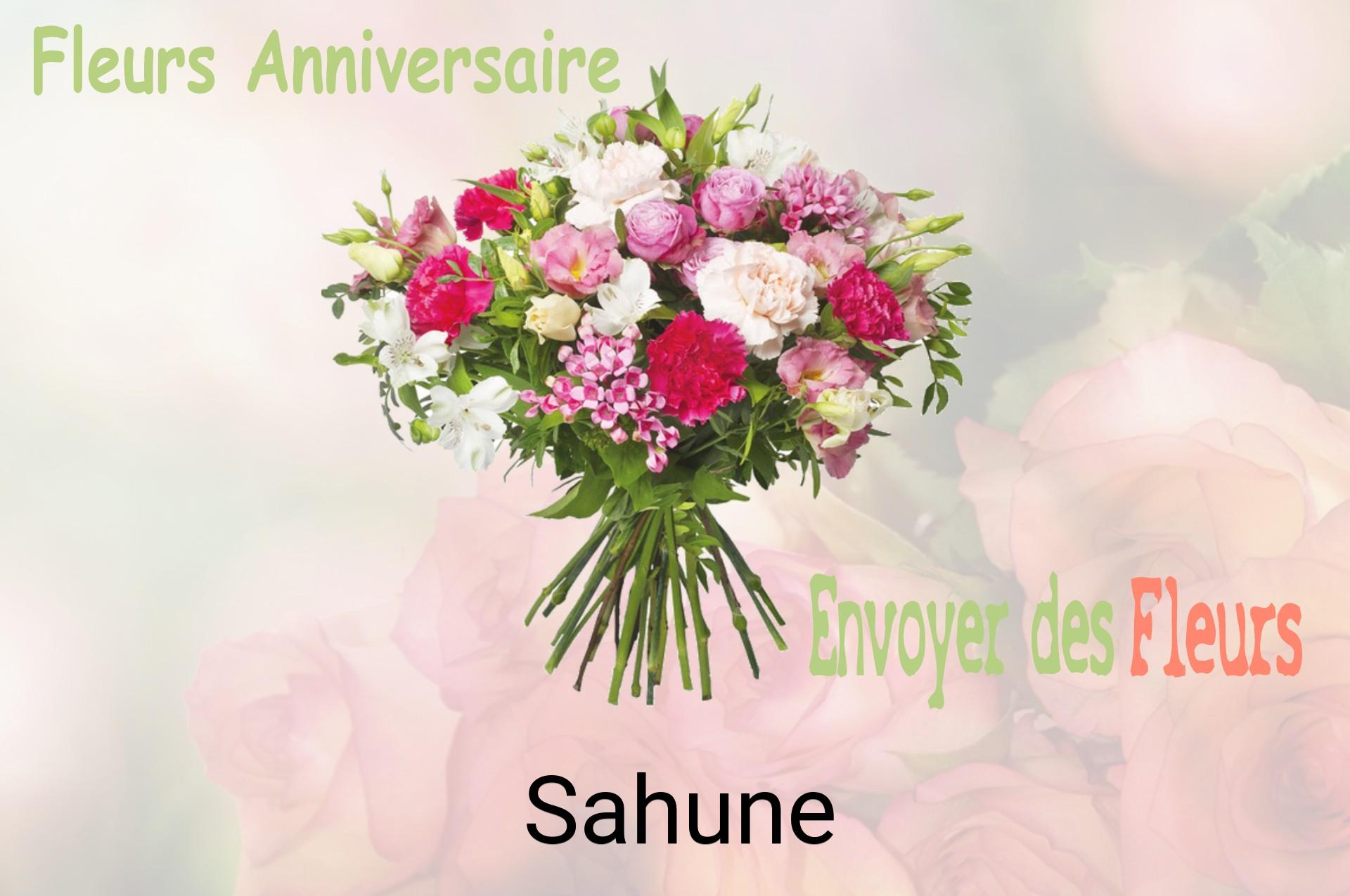 Bouquet de fleurs d’anniversaire livré à Sahune
